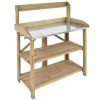Garden Wooden Plant Bench Work Station